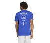 Adidas Tennis Category Graphic Tee (M) (Lucid Blue)