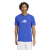 Adidas Tennis Category Graphic Tee (M) (Lucid Blue)