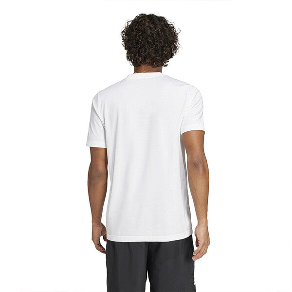 Adidas Tennis Hivis Graphic Tee (M) (White)