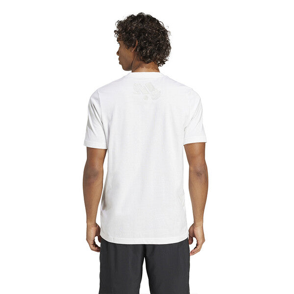 Adidas Tennis London Graphic Tee (M) (White)