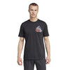 Adidas Tennis City Graphic Tee (M) (Black)