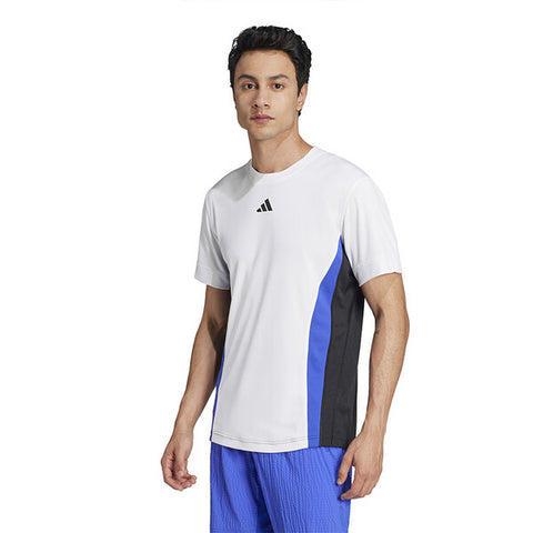 Adidas Freelift Tee Pro (M) (White/Lucid Blue)