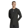 Adidas Freelift Long Sleeve Tee Pro French Open (M) (Black)