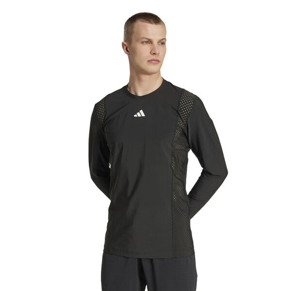 Adidas Freelift Long Sleeve Tee Pro French Open (M) (Black)