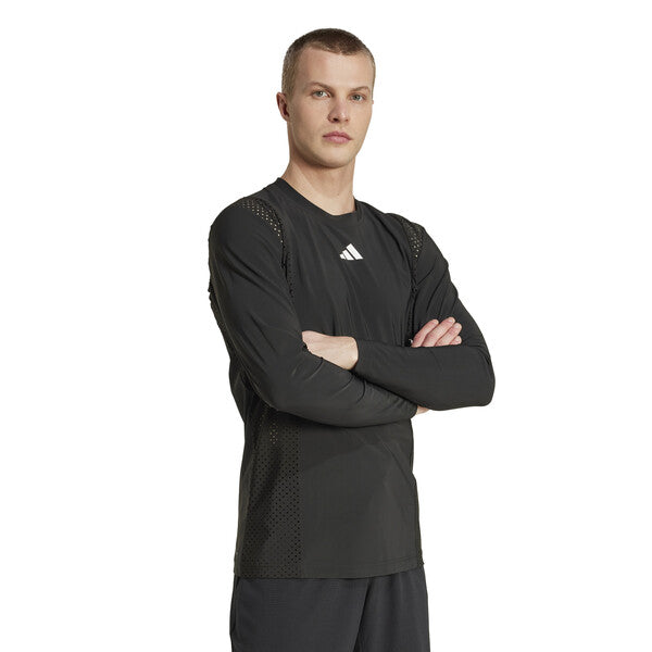 Adidas Freelift Long Sleeve Tee Pro French Open (M) (Black)