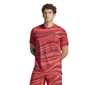 Adidas Club Graphic Tee (M) (Red)