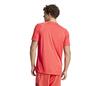 Adidas Club 3 Stripes Tee (M) (Red)