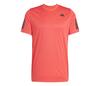 Adidas Club 3 Stripes Tee (M) (Red)