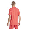 Adidas Tennis Logo Graphic Tee (M) (Red)