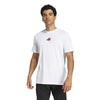 Adidas Tennis 3 Ball Graphic Tee (M) (White)