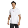 Adidas Tennis 3 Ball Graphic Tee (M) (White)