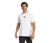 Adidas Tennis 3 Ball Graphic Tee (M) (White)