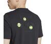 Adidas Tennis Jeu Graphic Tee (M) (Black)