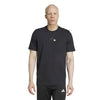 Adidas Tennis Jeu Graphic Tee (M) (Black)