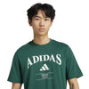 Adidas Heritage Tennis Graphic Tee (M) (Collegiate Green)