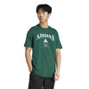 Adidas Heritage Tennis Graphic Tee (M) (Collegiate Green)