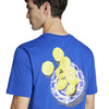 Adidas Lounge Still Life Lemons Tee (M) (Royal)