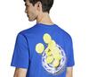 Adidas Lounge Still Life Lemons Tee (M) (Royal)