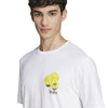 Adidas Lounge Still Life Lemons Graphic Tee (M) (White)