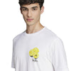 Adidas Lounge Still Life Lemons Graphic Tee (M) (White)