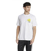 Adidas Lounge Still Life Lemons Graphic Tee (M) (White)