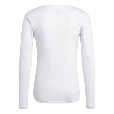 Adidas Team Base Long Sleeve Tee (M) (White)