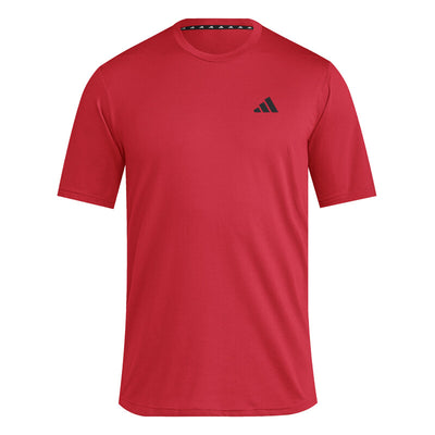 Adidas Train Essentials Feelready Tee (M) (Pure Ruby)