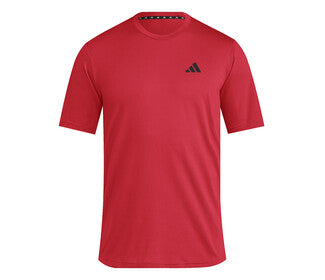 Adidas Train Essentials Feelready Tee (M) (Pure Ruby)