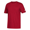 Adidas Short Sleeve Logo Tee (M) (Red)