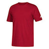 Adidas Short Sleeve Logo Tee (M) (Red)