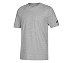Adidas Short Sleeve Logo Tee (M) (Grey)