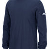 Adidas Long Sleeve Logo Tee (M) (Navy)