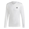 Adidas Uv Protect Long Sleeve Tee (M) (White)