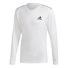 Adidas Uv Protect Long Sleeve Tee (M) (White)