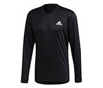 Adidas Uv Protect Long Sleeve Tee (M) (Black)