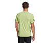 Adidas Club 3 Stripe Tee (M) (Lime)