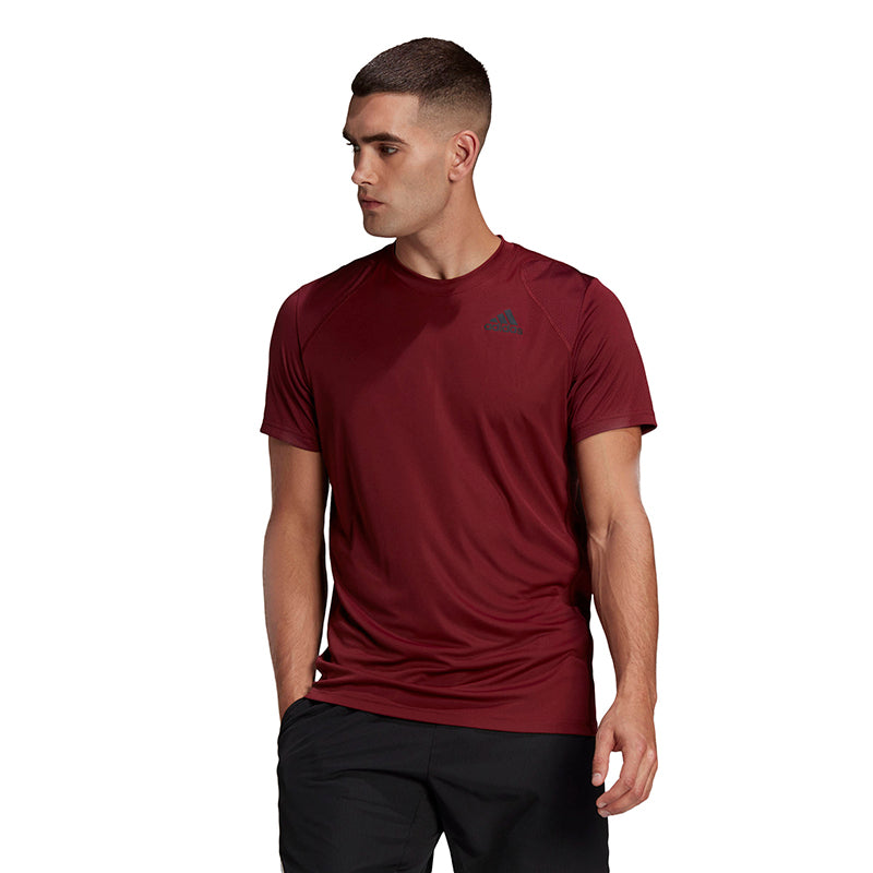 Adidas Club Tee (M) (Dark Red)