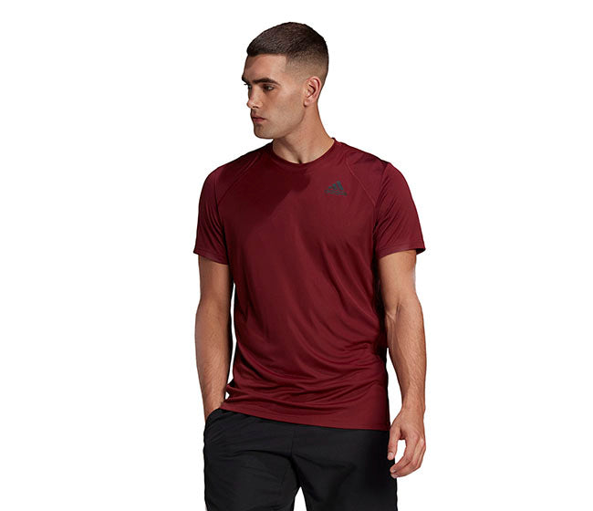 Adidas Club Tee (M) (Dark Red)
