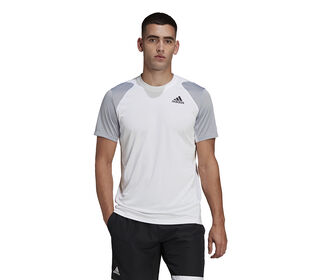 Adidas Club Tee (M) (White/Grey)