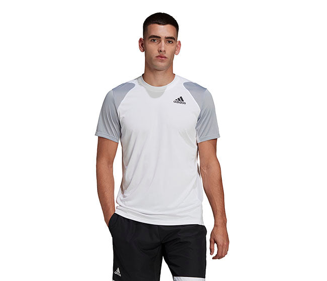 Adidas Club Tee (M) (White/Grey)