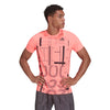 Adidas Club Graphic Tee (M) (Acid Red)
