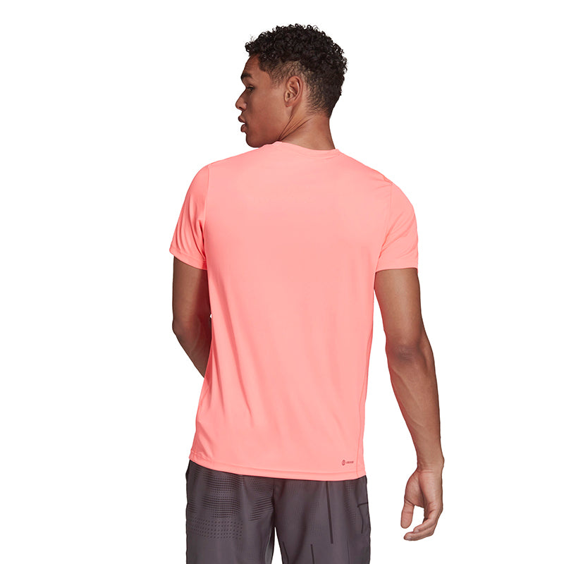 Adidas Club Graphic Tee (M) (Acid Red)