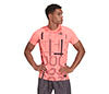 Adidas Club Graphic Tee (M) (Acid Red)