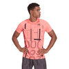 Adidas Club Graphic Tee (M) (Acid Red)