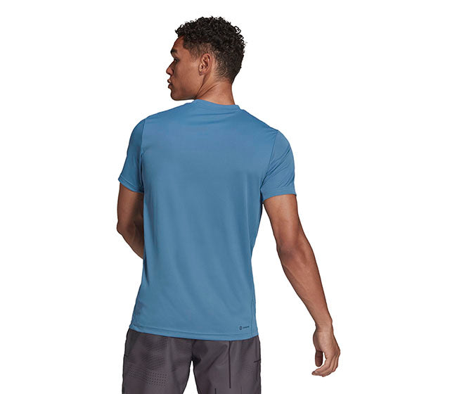 Adidas Club Graphic Tee (M) (Blue)