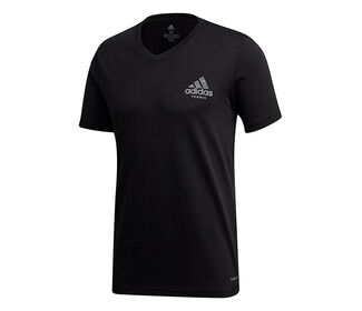 Adidas V-Neck Graphic Tee (M)