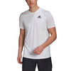 Adidas Club 3 Stripe Tee (M) (White)