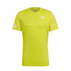 Adidas Club 3 Stripe Tee (M) (Yellow)