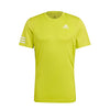 Adidas Club 3 Stripe Tee (M) (Yellow)