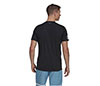 Adidas Club 3 Stripe Tee (M) (Black)
